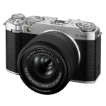 Fujifilm X-M5 Mirrorless Digital Camera - Silver - Camera + XC 15-45mm Lens