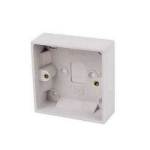 FDL 86x86mm SINGLE PATTRESS BACK BOX - STANDARD