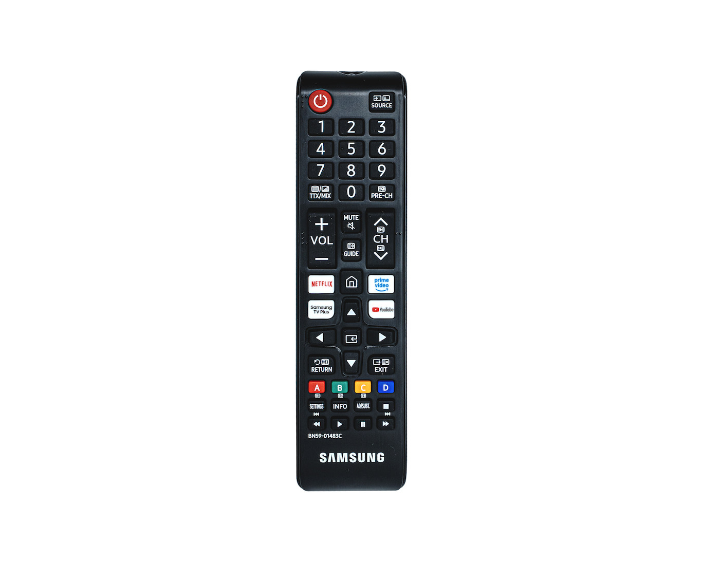Image of Samsung BN59-01483C remote control IR Wireless TV Press buttons