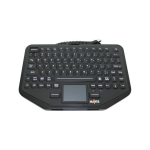 Havis KB-108 mobile device keyboard Black USB QWERTY English