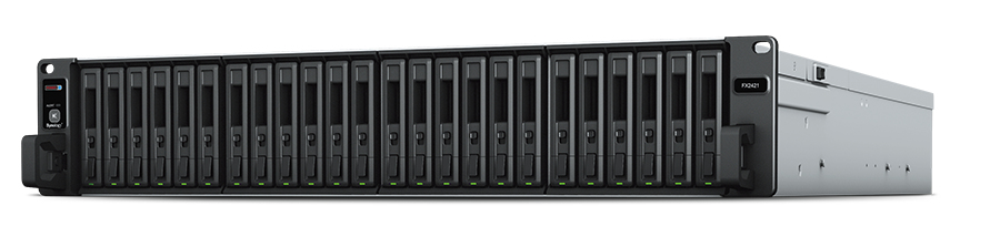 Image of Synology FX2421 storage drive enclosure HDD/SSD enclosure Black 2.5"