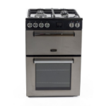 Tesla Series 3 60cm Dual Fuel Cooker - Stainless Steel