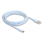 DeLOCK 81224 USB-kabel USB 2.0 4 m USB A USB C Blauw