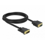 DeLOCK Cable DVI 12+5 male to VGA male 2 m