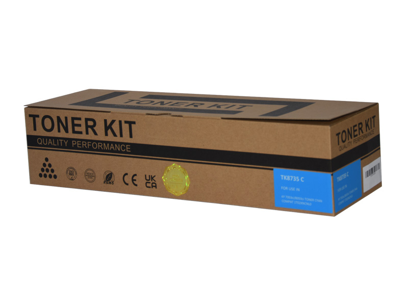 Data Direct Kyocera 7353ci/8353ci Toner Cyan Compatible 1T02XNCNL0