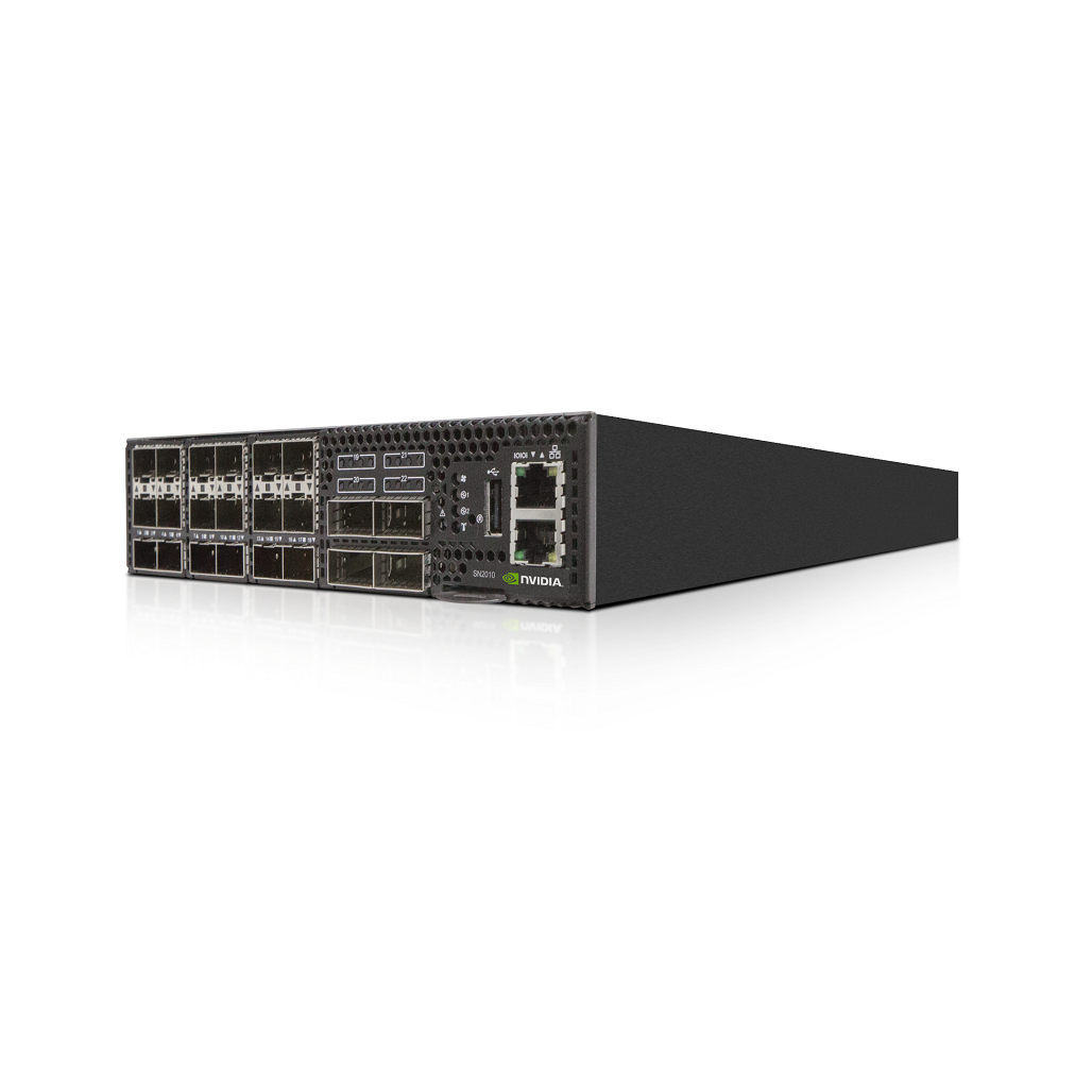 Nvidia MSN2010-CB2FC 1U Network Switch