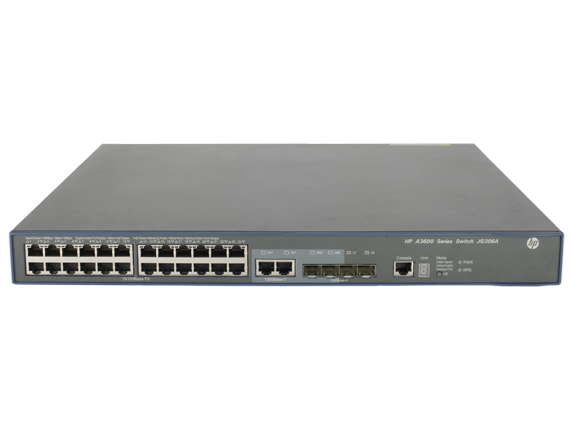 HPE JG306A 24-Port 1U Network Switch