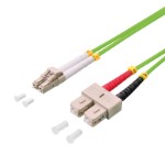 LogiLink FP5LS01 InfiniBand/fibre optic cable 1 m LC SC Green
