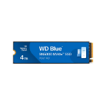 Western Digital WD Blue SN5000 WDS400T4B0E - SSD - 4 TB - internal - M.2 2280 - PCIe 4.0 x4 (NVMe)