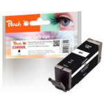 Peach PI100-389 inktcartridge 1 stuk(s) Compatibel Extra (Super) hoog rendement Zwart