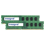 Integral 8GB (2X4GB) PC RAM MODULE KIT DDR3 1600MHZ EQV. TO KVR16N11S8K2/8WP FOR KINGSTON VALUE