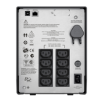 APC Smart-UPS SMC1500I Noodstroomvoeding - 8x C13, USB, 1500VA