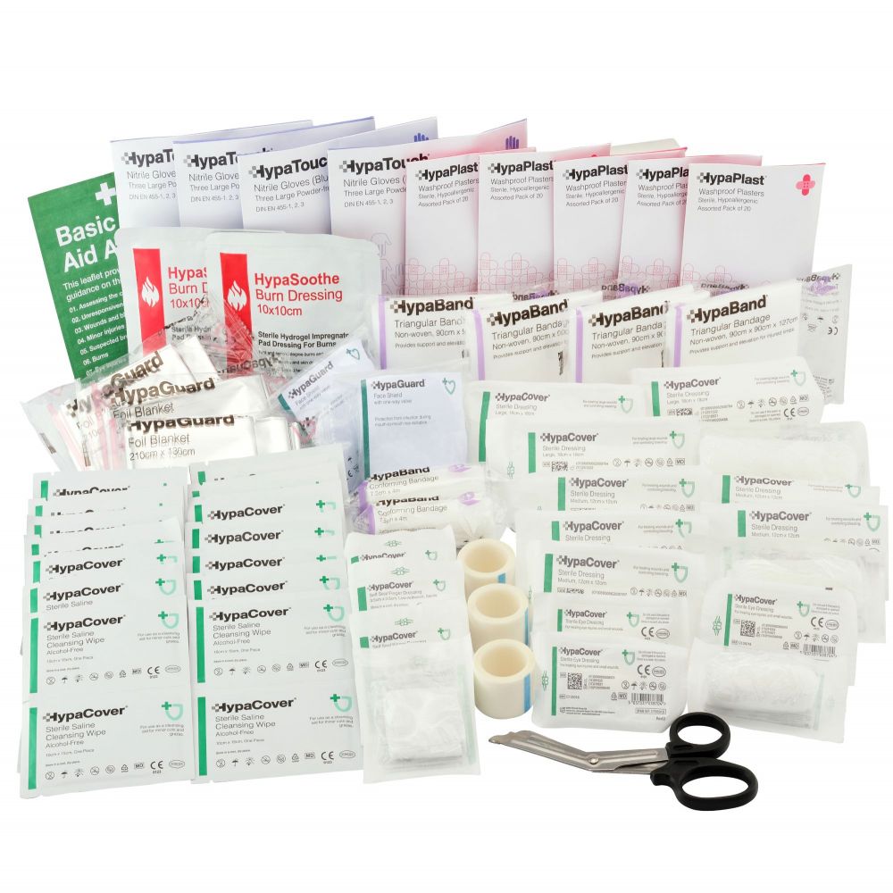 Hypa Workplace First Aid Kit Refill Large British Standard Compliant