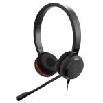 Jabra Evolve 30 II Stereo Headset Wired Head-band Office/Call center USB Type-C / USB Type-A Black