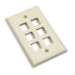 Intellinet 162968 outlet box Ivory