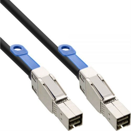 Image of DELL 56R7M Serial Attached SCSI (SAS) cable 2 m Black, Metallic