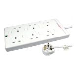 Spire RB-03-6GANGSWD power extension 3 m 6 AC outlet(s) Indoor White