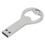Urban Factory Botlle Opener 16GB USB flash drive USB Type-A 2.0 Aluminum, Gray