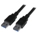 StarTech.com Cable USB 3.0 - A a A - Macho a Macho - de 3m