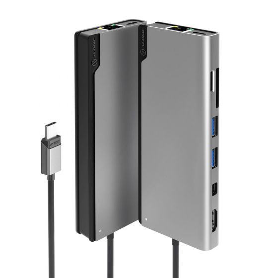 Image of ALOGIC ULDPLSV2-SGR notebook dock/port replicator Wired USB 3.2...