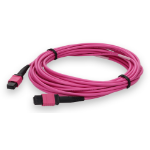 AddOn Networks ADD-MPOMPO-8M5OM4-MA InfiniBand/fibre optic cable 315" (8 m) MPO LOMM Magenta