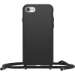 OtterBox React Necklace Case for iPhone SE (3rd/2nd gen)/8/7, Ultra-Slim, Protective Case with Adjustable and Detachable Necklace Strap, Tested to Military Standard, Black