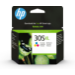 HP 3YM63AE/305XL Printhead cartridge color high-capacity, 200 pages for HP DeskJet 2710/e/Envy 6020/Envy 6020 e