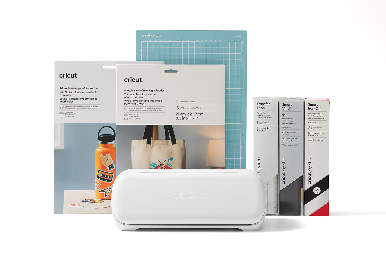 Cricut Black/Gold Joy Xtra Starter Bundle Electronic