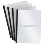 Q-CONNECT Q-CONNECT A4 SLIDE BINDER/COVER BLK