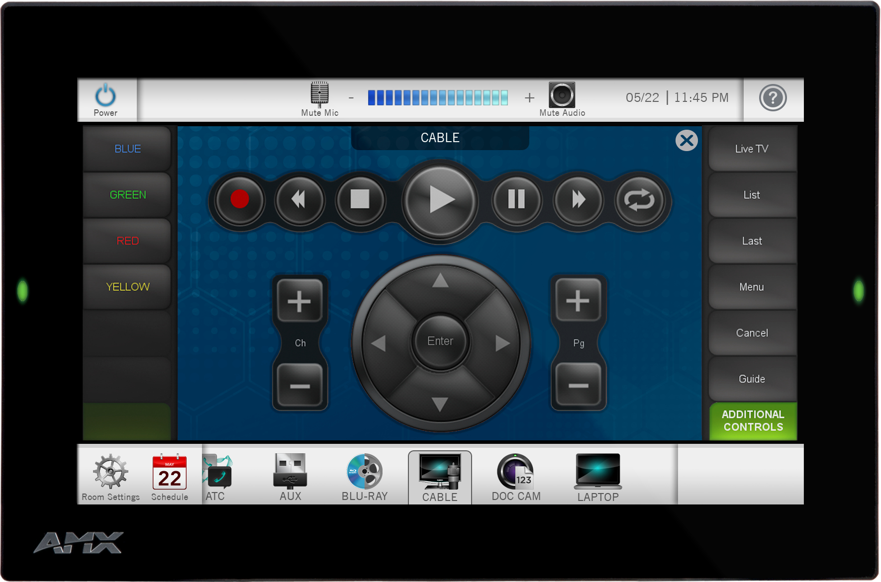 AMX MD-702 17.8 cm (7") 1280 x 800 pixels