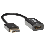 Tripp Lite P136-06N-UHD-V2 video cable adapter 5.91" (0.15 m) DisplayPort HDMI Black