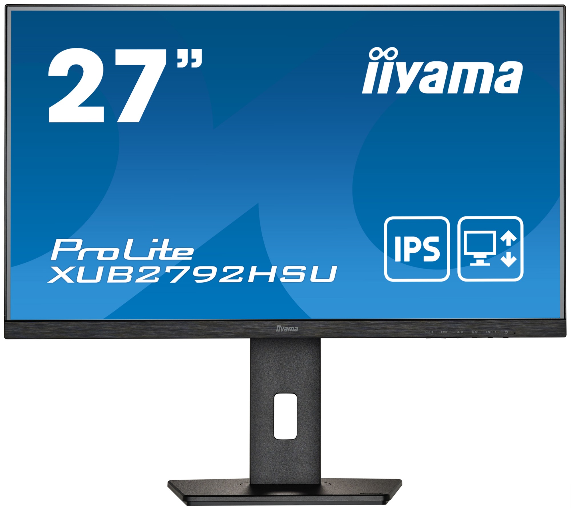 iiyama ProLite XUB2792HSU-B5 LED display 68.6 cm (27") 1920 x 1080 pixels Full HD Black
