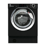 Hoover H-WASH 300 LITE HBWS49D3ACBE-80 washing machine Front-load 9 kg 1400 RPM Black
