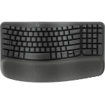 Logitech Wave Keys for Business keyboard Office RF Wireless + Bluetooth Graphite