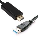 JLC USB (Male) to HDMI (Male) Cable - 2M - Black