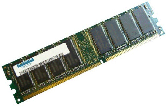 Image of Hypertec 256MB PC3200 (Legacy) memory module 0.25 GB 1 x 0.25 GB...