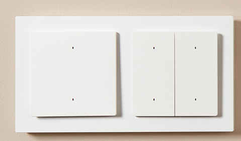 EU Product - Light Switch H2 2 Buttons 1 Channel thumbnail
