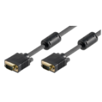 Microconnect MONGG1FB VGA cable 1 m VGA (D-Sub) Black