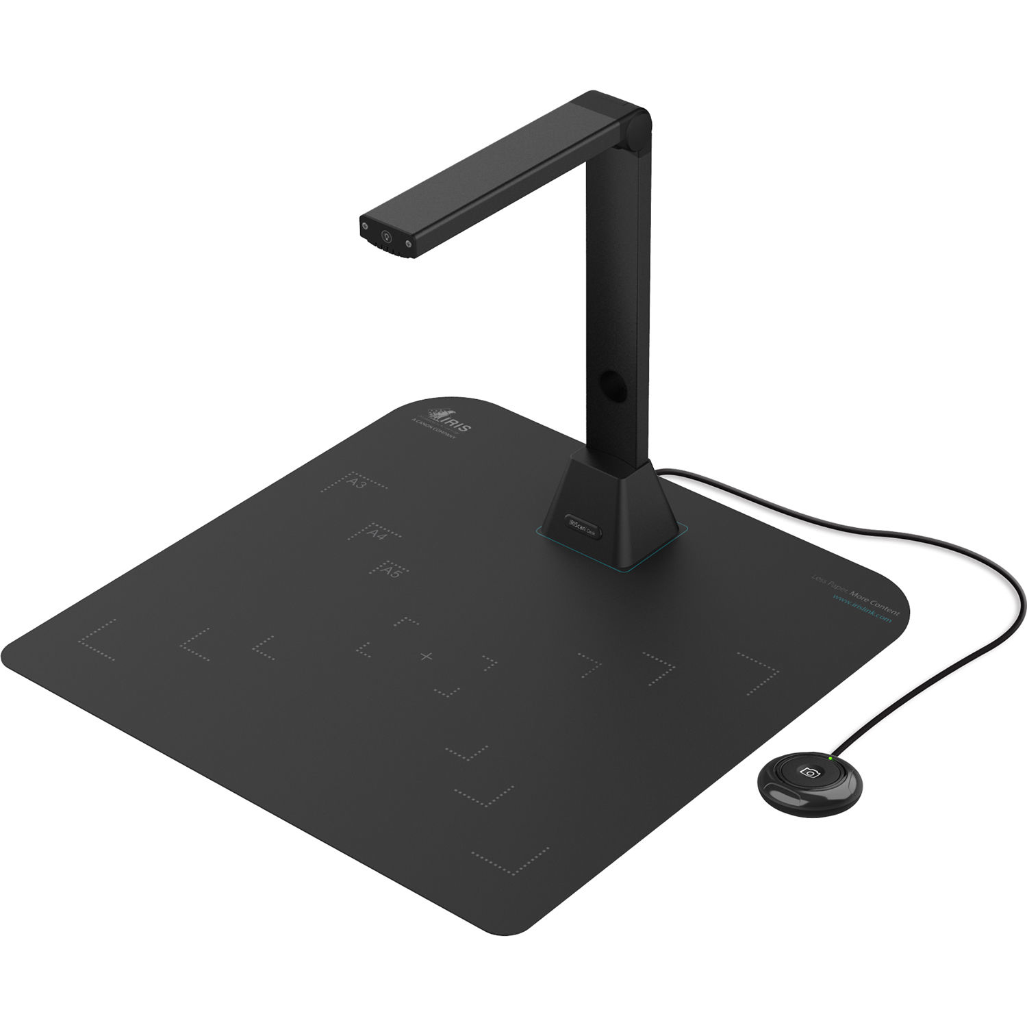 Image of I.R.I.S. Desk 5 Pro Overhead scanner A3 Black