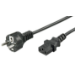 Microconnect PE020450 power cable Black 5 m CEE7/7 C13 coupler