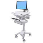 Ergotron StyleView White Flat panel Multimedia cart