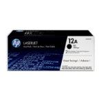 HP 12A originele zwarte LaserJet tonercartridge, 2-pack