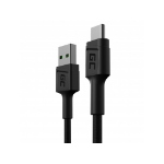 Green Cell KABGC25 USB cable 0.3 m USB A USB C Black