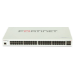 Fortinet Layer 2/3 FortiGate switch controller compatible PoE+ switch with 48 x GE RJ45 ports, 4 x GE SFP, with automatic Max 740W POE output limit