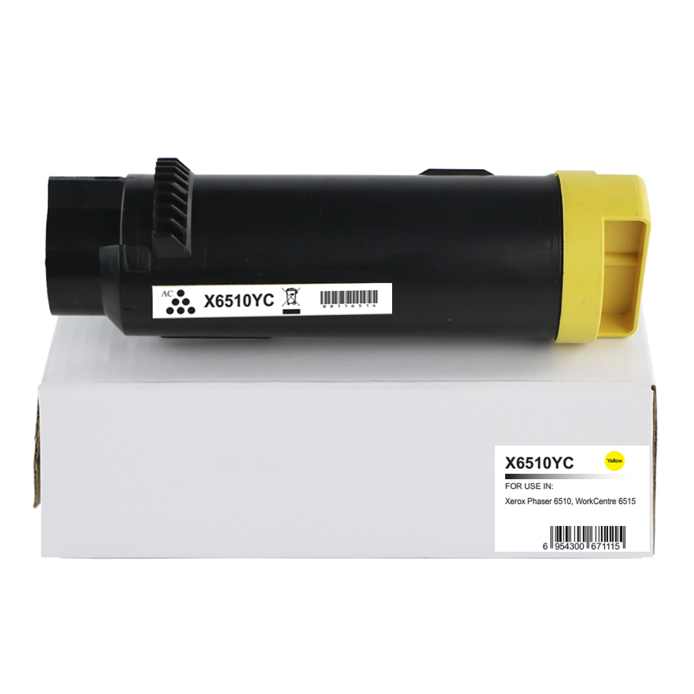 Image of CTS Wholesale Compatible Xerox Phaser 6510 Hi Cap Yellow Toner 106R034