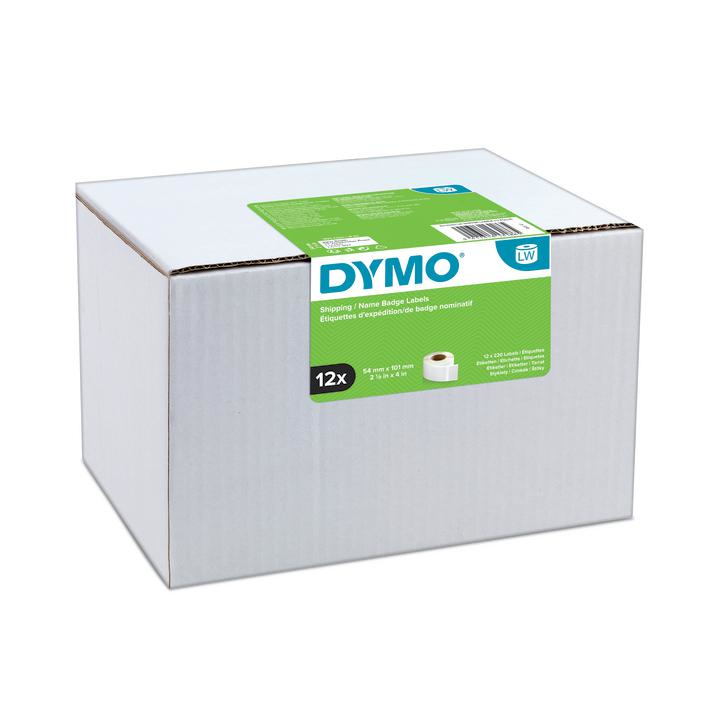 Image of Dymo 13186/S0722420 DirectLabel-etikettes white 101mm x 54mm...