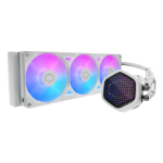 Cooler Master MasterLiquid Atmos II 360 Pixel LED White Processor Kit voor vloeistofkoeling 12 cm Wit 1 stuk(s)