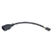 Tripp Lite U024-06N-IDC USB cable 5.91" (0.15 m) Black