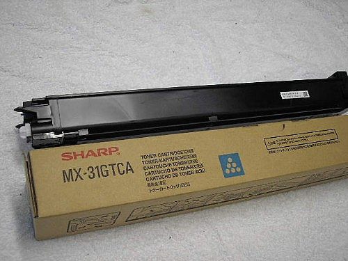 Image of Sharp MX-31GTCA Toner cyan, 15K pages ISO/IEC 19752 for Sharp MX...