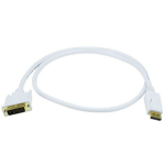 Monoprice Displayport/DVI, 0.9144 m 36" (0.914 m) White